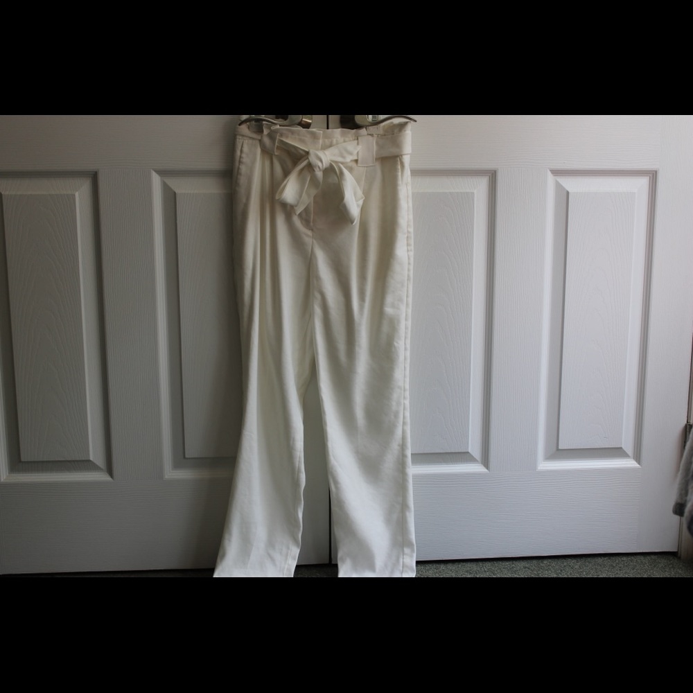 Express white pants